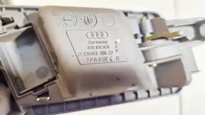 Peça sobressalente para automóvel em segunda mão puxador interior dianteiro direito por audi a2 (8z0) 1.4 tdi referências oem iam 8z0837020c  e0403.135.22