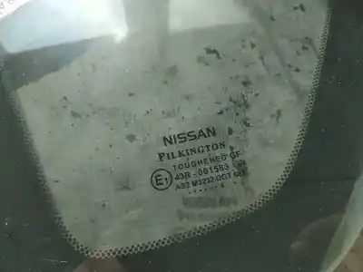 Second-hand car spare part left rear triangle quarter glass for nissan note (e11, ne11) 1.4 oem iam references as2  