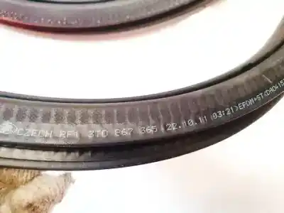 Автозапчастина б/у контур дверей гума для skoda superb ii (3t4) 1.8 tsi посилання на oem iam 3t0867365  