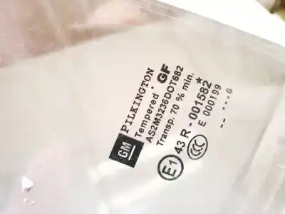 Second-hand car spare part right rear triangle quarter glass for opel zafira / zafira family b (a05) 1.9 cdti (m75) oem iam references as2m3236dot682  