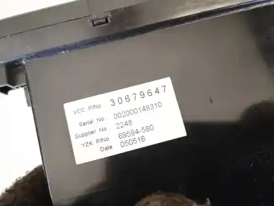 Second-hand car spare part multifunction display for volvo v50 (545) 2.0 d oem iam references 30679647  69594-580