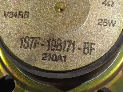 Second-hand car spare part speaker for nissan bluebird hatchback (t72, t12) 1.6 oem iam references 1s7f19b171bf  1s7f-19b171-bf