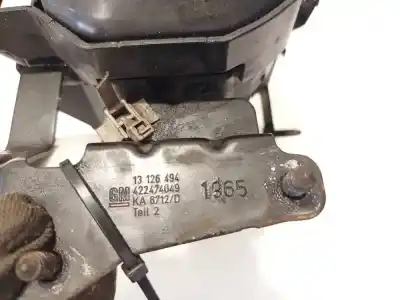 Pezzo di ricambio per auto di seconda mano filtro gasolio per opel zafira / zafira family b (a05) 1.9 cdti (m75) riferimenti oem iam 13126494  422474049