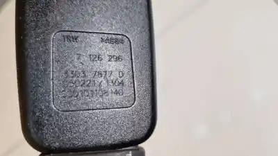 Second-hand car spare part right front seat belt buckle for bmw 1 (e81) 118 d oem iam references 7126296  33037877d