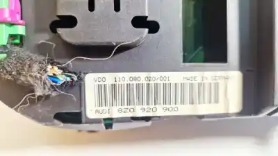 Peça sobressalente para automóvel em segunda mão quadrante por audi a2 (8z0) 1.4 tdi referências oem iam 8z0920900  110.080.020