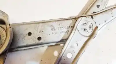 Second-hand car spare part passenger side right window regulator for opel combo 1.7 16v cdti oem iam references 13222284  