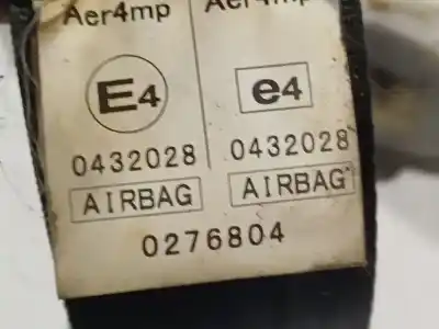 Second-hand car spare part front right seat belt for mazda 2 (dy) 1.4 oem iam references 0432028  0432028, 0276804