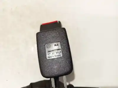 Second-hand car spare part left rear seat belt buckle for volkswagen passat b5.5 (3b3) 1.9 tdi oem iam references 3b0857739a  