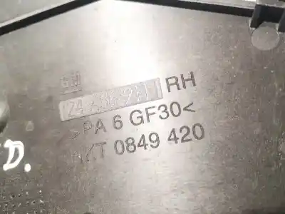Piesă de schimb auto la mâna a doua plastice pentru opel zafira a monospace (t98) 2.0 dti 16v (f75) referințe oem iam 24458911  hkt0849420