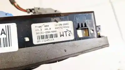 Peça sobressalente para automóvel em segunda mão comando de sofagem (chauffage / ar condicionado) por bmw 3 (e30) m3 2.3 referências oem iam 13245119  90151-290