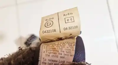 Автозапчастина б/у центральний задній ремін безпеки для opel corsa a fastback (s83) 1.2 i (f08, m08, f68, m68) посилання на oem iam e40432108  