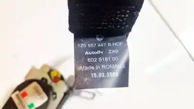 Автозапчасти б/у задний правый ремень безопасности за skoda octavia ii (1z3) 1.9 tdi ссылки oem iam 1z0857447b  602516100
