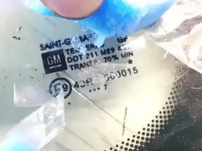 Peça sobressalente para automóvel em segunda mão vidro custódia triangular traseiro direito por opel combo 1.7 16v cdti referências oem iam as2  