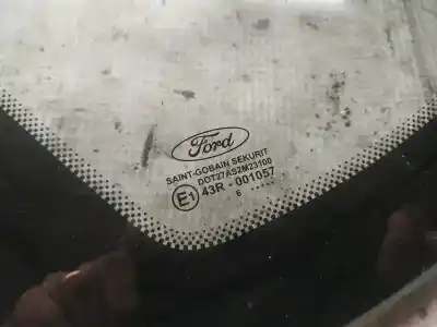 Second-hand car spare part left rear triangle quarter glass for nissan bluebird hatchback (t72, t12) 1.6 oem iam references as2  