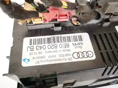Автозапчасти б/у климат-контроль за audi a4 b7 (8ec) 2.0 tdi quattro ссылки oem iam 8e0820043bj  