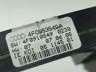 Pezzo di ricambio per auto di seconda mano comando multifunzione per audi a6 c6 (4f2) 2.4 riferimenti oem iam 4f0953549a  4f0953549a, 4f0910549, 0230, 07.06.05, 05 1145 01, 070605, 05114501
