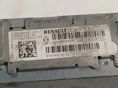 Peça sobressalente para automóvel em segunda mão sistema de áudio / rádio cd por renault kangoo (kc0/1_) 1.2 16v (kc05, kc06, kc03, kc0t, kc0w, kc1d) referências oem iam 8200607915  8200 607 915, 8200607915t, r883-security, r883security Peça sobressalente para automóvel em segunda mão sistema de áudio / rádio cd por renault kangoo (kc0/1_) 1.2 16v (kc05, kc06, kc03, kc0t, kc0w, kc1d) referências oem iam 8200607915  8200 607 915, 8200607915t, r883-security, r883security