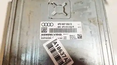 Автозапчасти б/у блок управления двигателем за audi a6 c6 (4f2) 2.4 ссылки oem iam 4f0910552r  4f0907552d 5wp45304