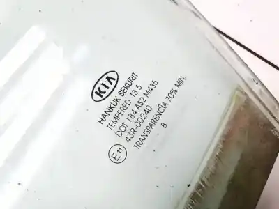 Peça sobressalente para automóvel em segunda mão vidro dianteiro esquerdo por kia cee'd fastback (ed) 1.6 crdi 115 referências oem iam dot184as2m435  
