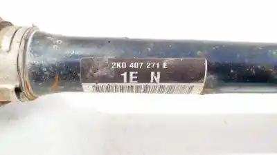 Peça sobressalente para automóvel em segunda mão transmissão dianteira esquerda por skoda superb ii (3t4) 1.8 tsi referências oem iam 2k0407271e  