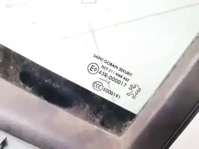 Second-hand car spare part left front triangle quarter glass for peugeot 207/207+ (wa_, wc_) 1.6 16v vti oem iam references dot211m68as2  