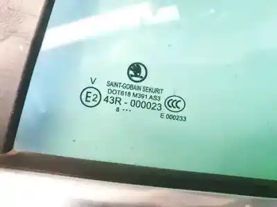 Peça sobressalente para automóvel em segunda mão vidro de custódia triangular traseiro esquerdo por ford taurus (p5_) 3.0 24v referências oem iam dot618m391as3  