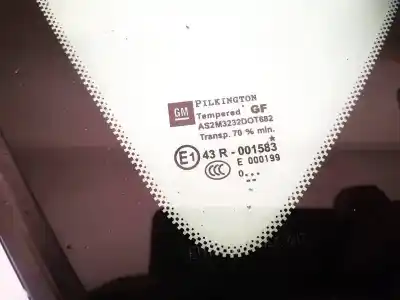 Peça sobressalente para automóvel em segunda mão vidro de custódia triangular traseiro esquerdo por bmw 3 (e30) m3 2.3 referências oem iam as2  