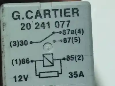 Автозапчасти б/у реле за renault megane iii fastback (bz0/1_, b3_) 1.6 16v (bz1b, bz1h) ссылки oem iam 8200351489  8200 351 489