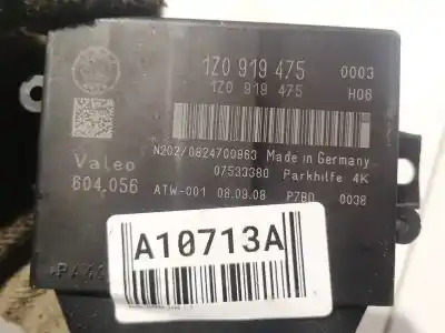 Second-hand car spare part electronic module for skoda superb ii (3t4) 1.9 tdi oem iam references 1z0919475  1z0919475