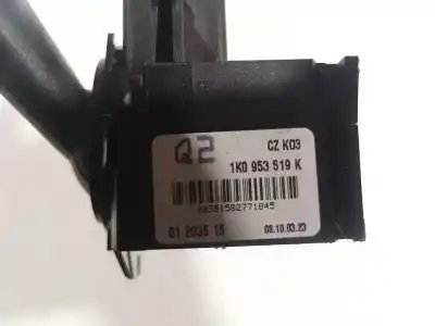 Second-hand car spare part windshiel wiper switch for skoda superb ii (3t4) 1.9 tdi oem iam references 1k0953519k  01203515