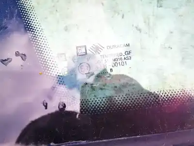 Peça sobressalente para automóvel em segunda mão vidro de custódia triangular traseiro esquerdo por bmw 3 (e30) m3 2.3 referências oem iam as3  