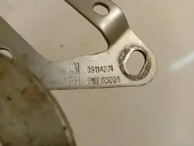 Second-hand car spare part bonnet hinge for opel combo 1.7 16v cdti oem iam references 09114274  gmt65006