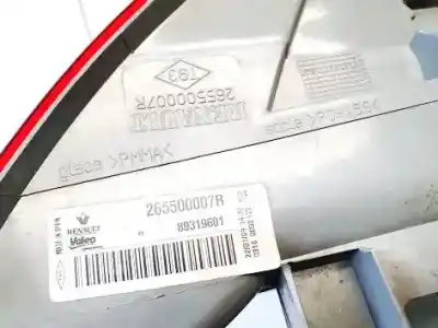 Автозапчасти б/у правый задний фонарь за renault megane iii fastback (bz0/1_, b3_) 1.6 16v (bz1b, bz1h) ссылки oem iam 265500007r  265500007r