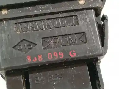 Peça sobressalente para automóvel em segunda mão botão / interruptor elevador vidro dianteiro esquerdo por renault kangoo (kc0/1_) 1.2 16v (kc05, kc06, kc03, kc0t, kc0w, kc1d) referências oem iam 838099g  838 099 g, 24 359, 24359