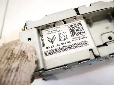 Pezzo di ricambio per auto di seconda mano impianto audio / radio cd per peugeot 207/207+ (wa_, wc_) 1.4 hdi riferimenti oem iam 96643697xt  