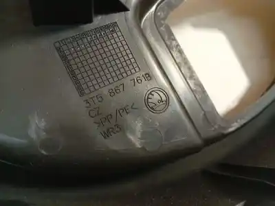 Автозапчастина б/у пластикler для skoda superb ii (3t4) 1.9 tdi посилання на oem iam 3t5867761b  3t5 867 761b