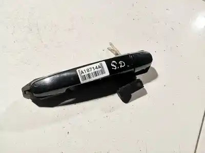 Peça sobressalente para automóvel em segunda mão puxador exterior traseiro direito por toyota avensis (_t25_) 2.2 d-cat (adt251_) referências oem iam 