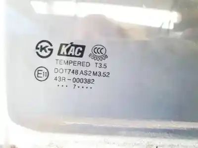 Peça sobressalente para automóvel em segunda mão vidro traseiro direito por bmw 3 (e30) m3 2.3 referências oem iam dot748as2m352  