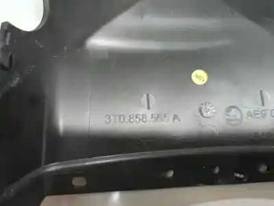 Second-hand car spare part front decorative moulding for skoda superb ii (3t4) 1.9 tdi oem iam references 3t0858565a  3t0.858.565 a