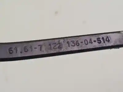 Second-hand car spare part left front windshield wiper arm for bmw 1 (e81) 118 d oem iam references 61617  61.61-7, 122, 136-04-514, 13604514