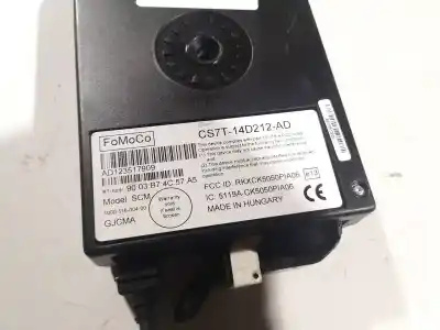 Автозапчастина б/у електронний модуль для ford fiesta vi (cb1, ccn) 1.4 tdci посилання на oem iam cs7t14d212ad  cs7t-14d212-ad, ad123517909