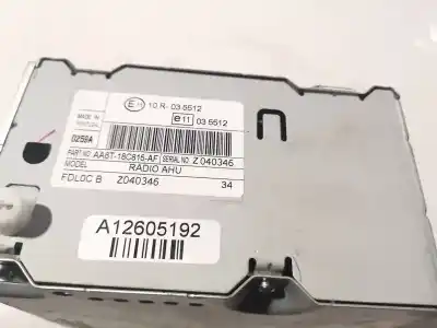 Автозапчастина б/у аудіо система / радіо cd для ford fiesta vi (cb1, ccn) 1.4 tdci посилання на oem iam aa6t18c815af  aa6t-18c815-af, e1110r-035512