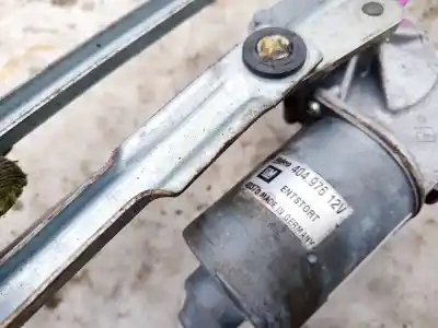 Peça sobressalente para automóvel em segunda mão motor do limpa para brisas por opel zafira / zafira family b (a05) 1.9 cdti (m75) referências oem iam 40497612v  4037b