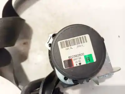 Gebrauchtes Autoersatzteil sicherheitsgurt rechts vorne zum opel zafira / zafira family b (a05) 1.9 cdti (m75) oem-iam-referenzen 602592600  