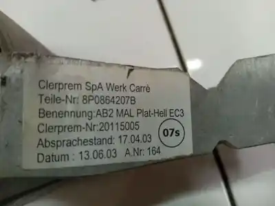 Автозапчастина б/у центральний подлокник для audi a3 (8p1) 2.0 tdi 16v посилання на oem iam 8p0864207b  8p0864207b, 20115005