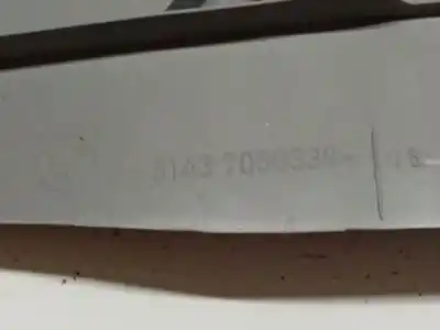 Pezzo di ricambio per auto di seconda mano plastica per bmw 1 (e81) 118 d riferimenti oem iam 51437058339  51437058339