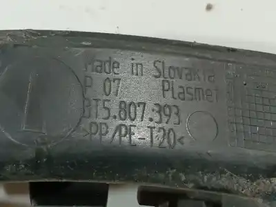 Second-hand car spare part rear bumper reinforcement for skoda superb ii (3t4) 1.9 tdi oem iam references 3t5807393  3t5.807.393, pp pe-t20, pppet20