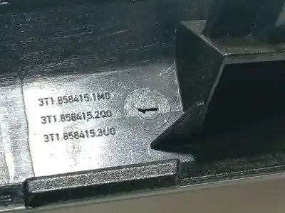Pezzo di ricambio per auto di seconda mano plastica per skoda superb ii (3t4) 1.9 tdi riferimenti oem iam 3t18584151m0  3t1.858415.1m0, 3t1.858415.200, 3t1.858415.300, 3t1858415200, 3t1858415300