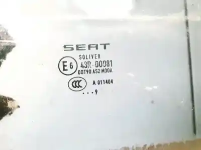 Peça sobressalente para automóvel em segunda mão vidro traseiro esquerdo por bmw 1502-2002 (e10) 1802 referências oem iam dot90as2m30a  