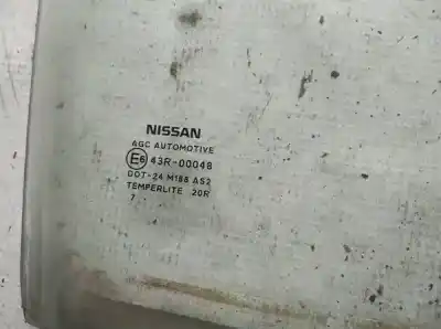 Автозапчасти б/у заднее правое окно за nissan qashqai / qashqai +2 i (j10, nj10, jj10e) 1.6 ссылки oem iam as2  